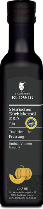 Dr. Johanna Budwig - Steirisches Kürbiskernöl g.g.A., 250ml