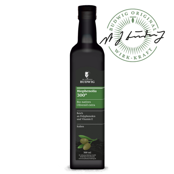 Budwig - Olivenöl Biophenolia 300+, 500ml