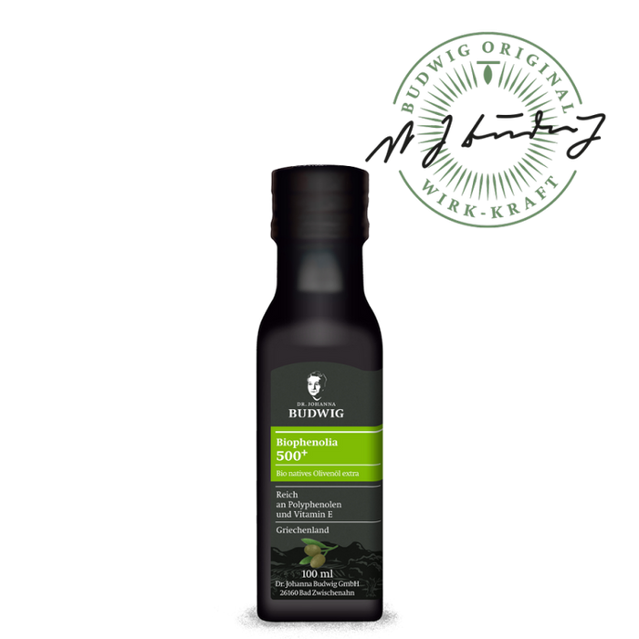 Budwig - Olivenöl Biophenolia 500+, 100 ml