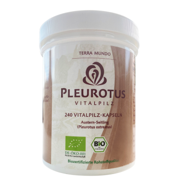 Terra Mundo - Pleurotus Vitalpilz Kapseln, 240 Kaps