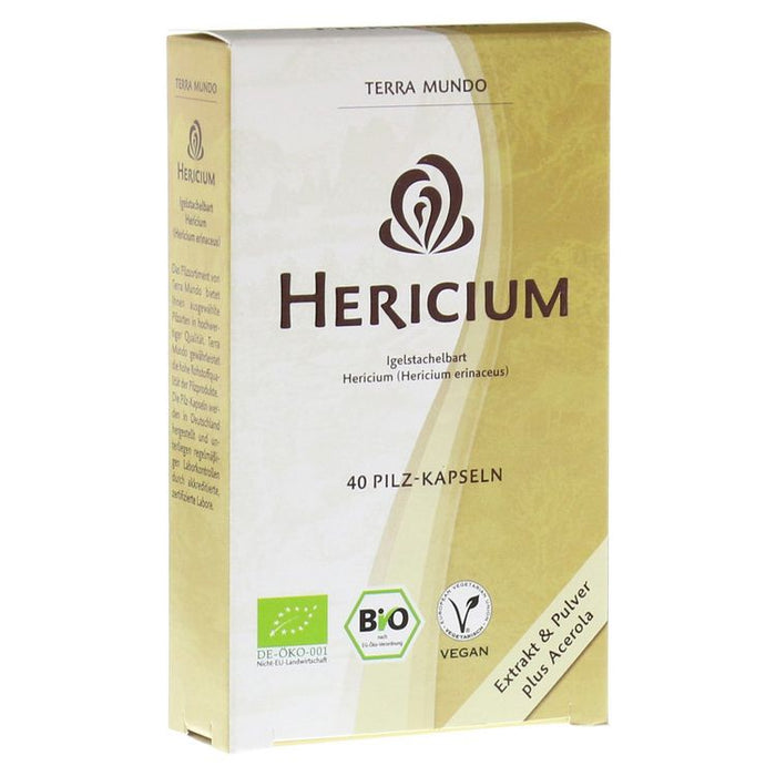 TerraMundo - Vitalpilz Hericium Kapseln bio 40Stk