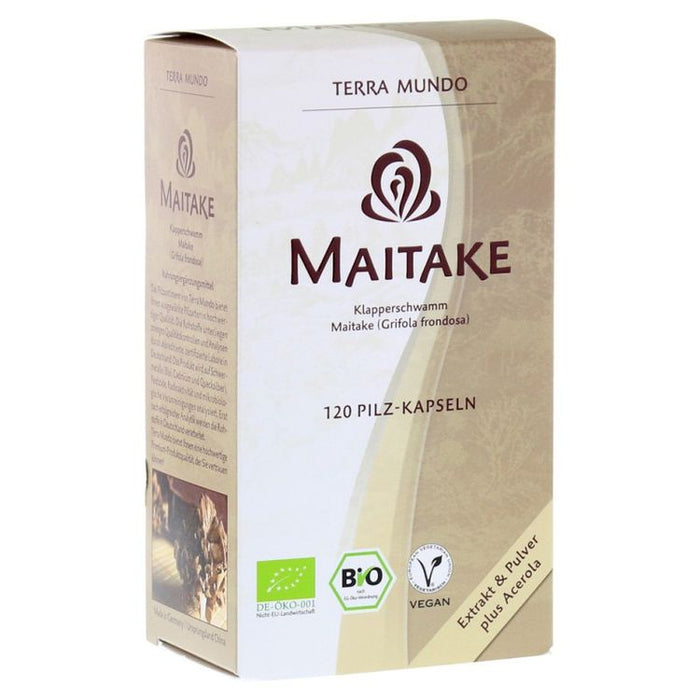 TerraMundo - Vitalpilz Maitake 400 mg Kapseln bio 40Stk