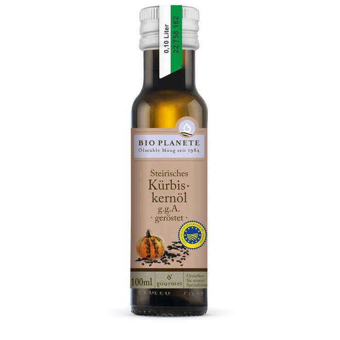 BIO PLANÈTE - Steirisches Kürbiskernöl g.g.A. geröstet, 0,1l