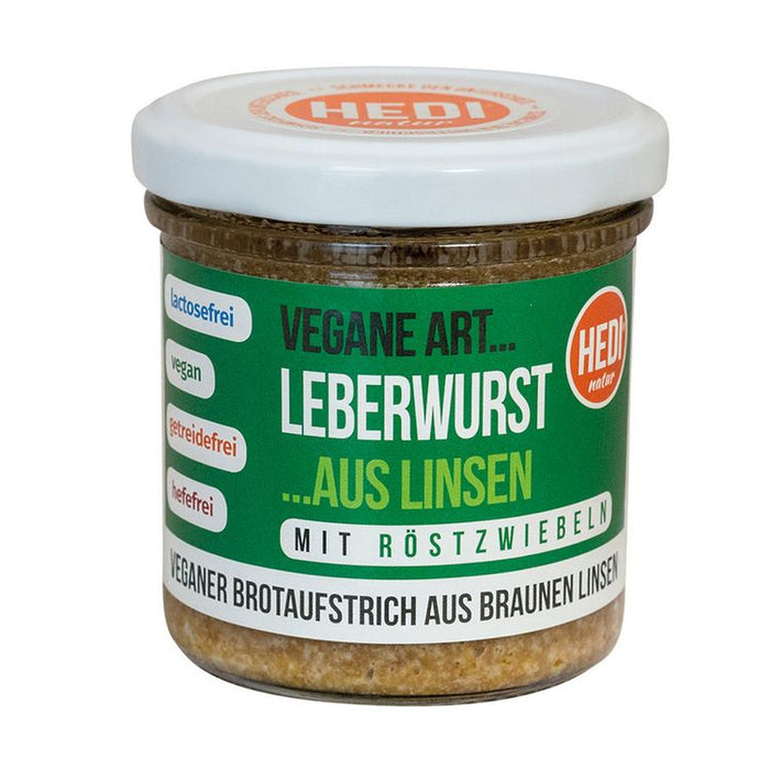 HEDI -  Vegane Art Leberwurst mit Röstzwiebeln bio 140g