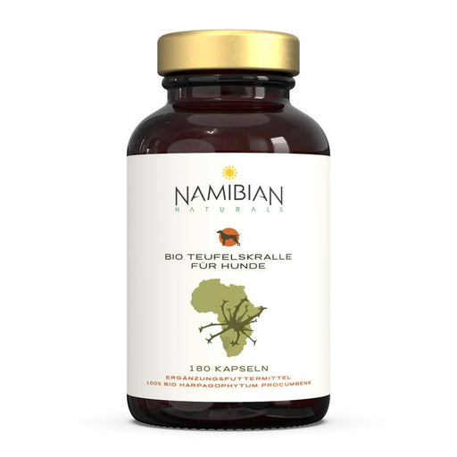 Namibian Naturals - Bio Teufelskralle Kapseln für Hunde 180 Stk.