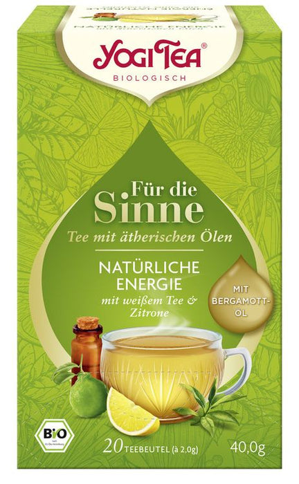 Yogi Tea® Für die Sinne Natürliche Energie Bio