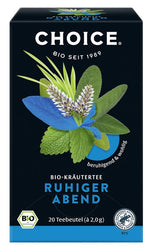 Choice Ruhiger Abend Kräutertee bio, 20 Teebeutel