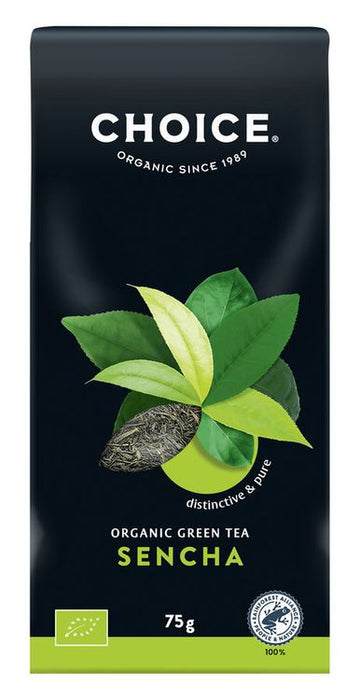 Choice Sencha Grüntee bio, 75 g