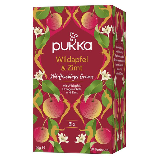 Pukka - Bio-Gewürz-Früchtetee Wildapfel & Zimt, 40g