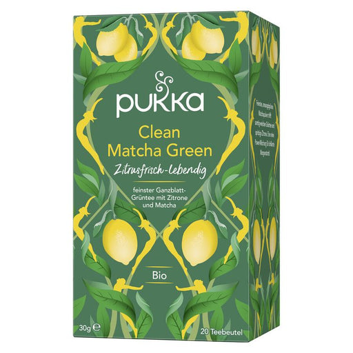 Pukka - Bio-Kräutertee Clean Matcha Green, 20x1,5g