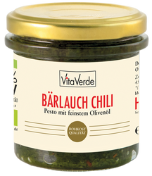 Vita Verde - Heldenkraut Bärlauch-Chili-Pesto bio 165ml