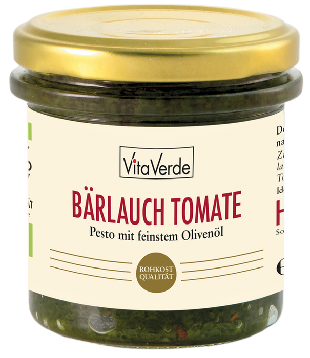 Vita Verde - Heldenkraut Bärlauch-Tomate-Pesto bio 165ml