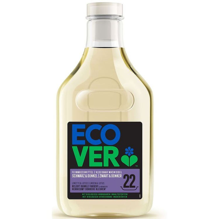 Ecover - Feinwaschmittel Schwarz & Dunkel Limette-Lotus, 1l