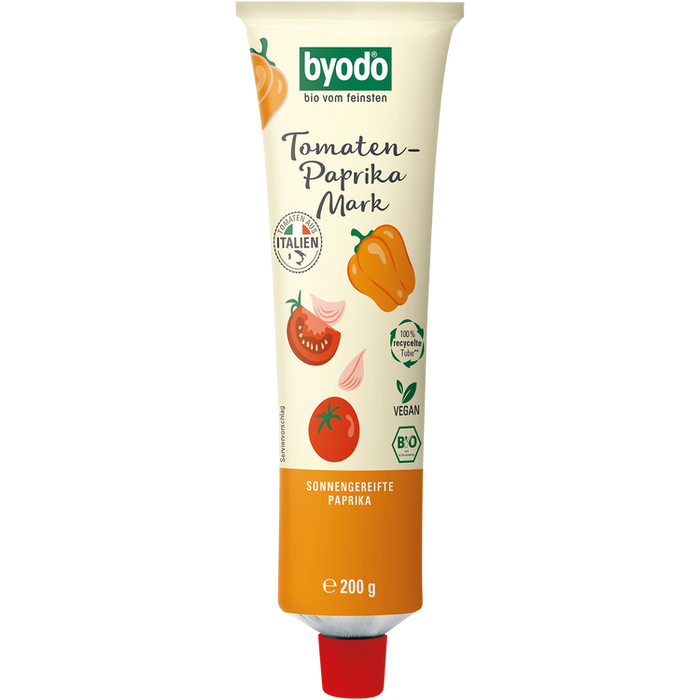 Byodo - Tomaten-Paprika Mark Doppelfrucht bio, 200ml