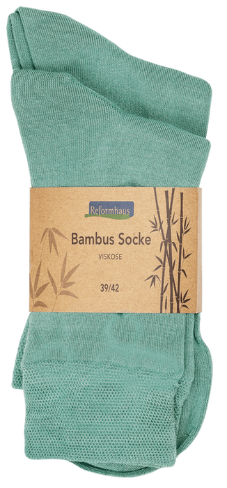 Reformhaus - Bambus Socke, Gr. 39/42 Türkis