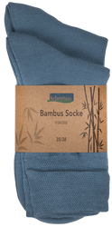 Reformhaus - Bambus Socke, Gr. 35/38 Taubenblau