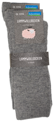 Reformhaus - Lammwollsocke, Gr. 43/46 grau