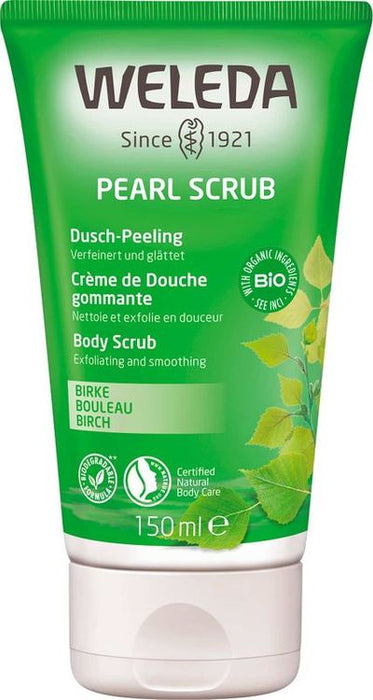 Weleda - Pearl Scrub Dusch-Peeling Birke, 150 ml