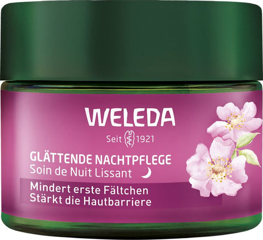 Weleda - Glättende Nachtpflege Wildrose & Weisser Tee, 40ml