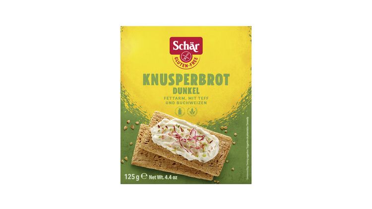 Schär - Knusperbrot Dunkel glutenfrei 125g