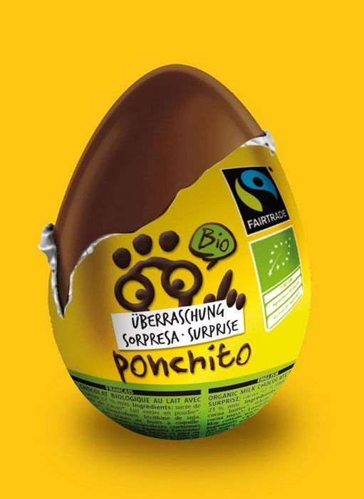 Ponchito - Bio und Fairtrade Überraschungs Ei 20g