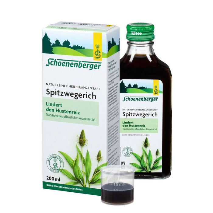 Schoenenberger - Spitzwegerichsaft bio 200ml