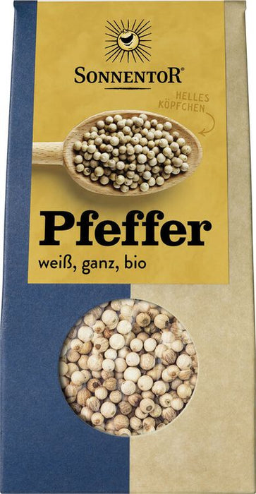 Sonnentor - Pfeffer weiß ganz, 35g