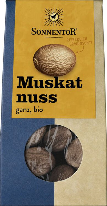 Sonnentor - Muskatnuss ganz bio, 25g