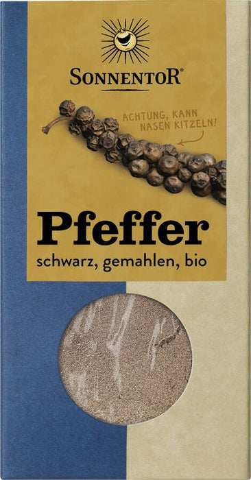 Sonnentor - Pfeffer schwarz gemahlen, 50g