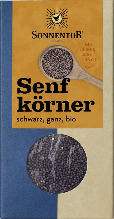 Sonnentor - Senfkörner schwarz ganz, 80g