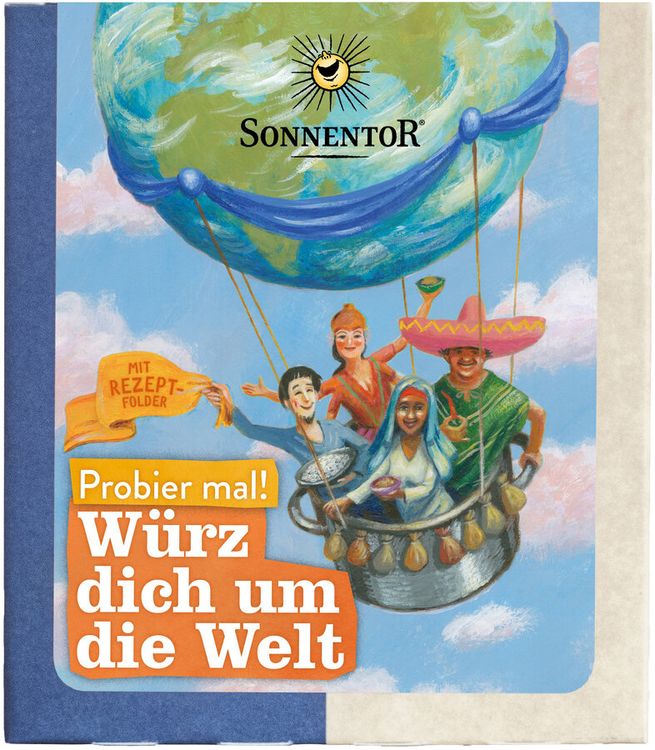 Sonnentor - Würz dich um die Welt Probier mal!, 50g — Reformhaus.de Sonnentor - Würz dich um die Welt Probier mal!, 50g — Reformhaus.de