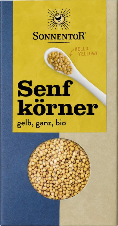 Sonnentor - Senfkörner gelb ganz, 120g