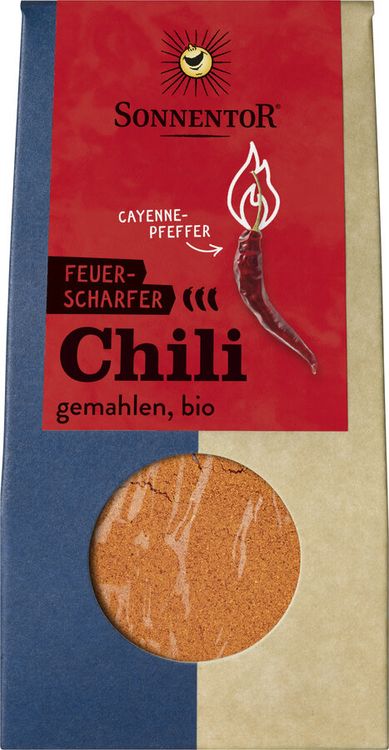 Sonnentor - Chili feuerscharf gemahlen (Cayennepfeffer), 40g