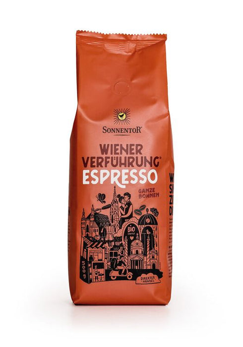 Sonnentor - Espresso Kaffee ganze Bohne, bio, 500g