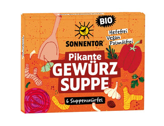 Sonnentor - Gewürz Suppenwürfel pikant bio, 60g