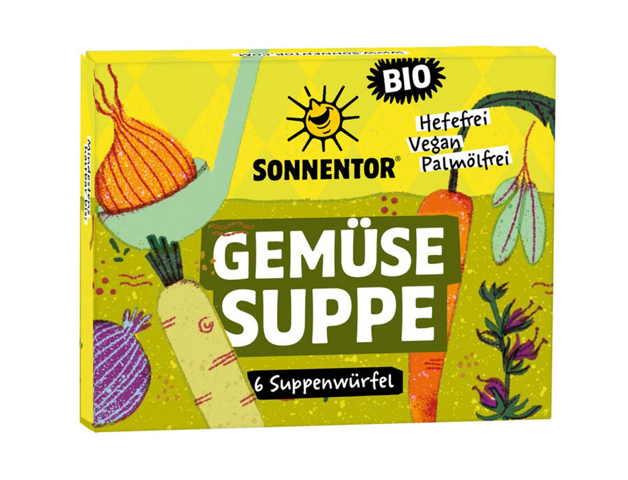 Sonnentor - Gemüse Suppenwürfel bio, 60g