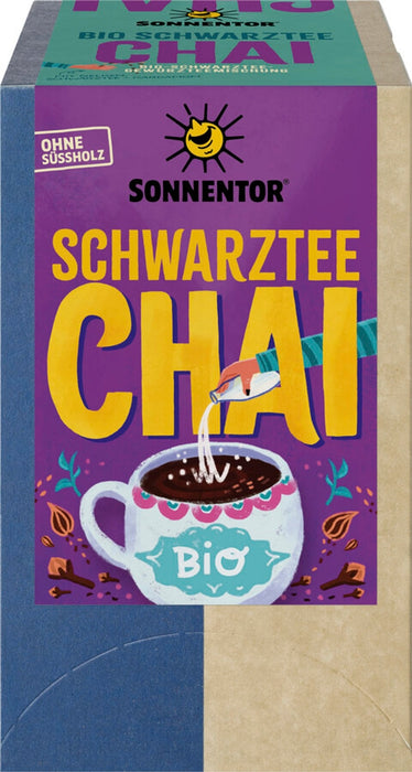 Sonnentor - Schwarztee Chai bio, 32,4g