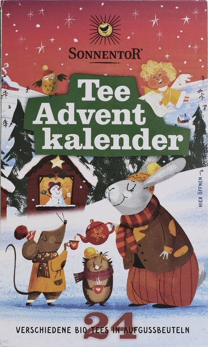 Sonnentor - Tee Adventskalender, 24 Aufgussbeutel