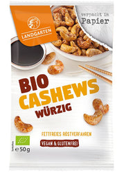 Landgarten - Cashews Würzig bio, 50g