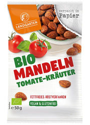Landgarten - Bio Mandeln Tomate-Kräuter, 50g