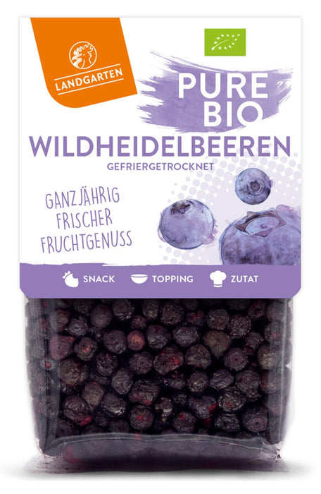 Landgarten - Bio Heidelbeeren gefriergetrocknet, 20g