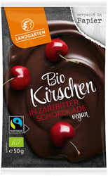 Landgarten - Bio FT Kirsche in Zartbitter-Schokolade, 50g