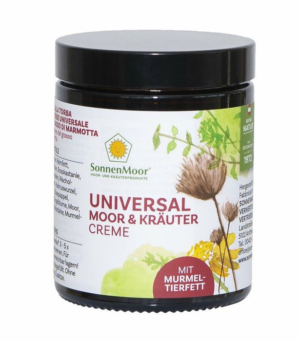 Sonnenmoor - Universal Moor & Kräutercreme mit Murmeltierfett, 140g