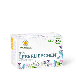 Sonnenmoor - Leberliebchen Kräutertee im Filterbeutel bio, 34g