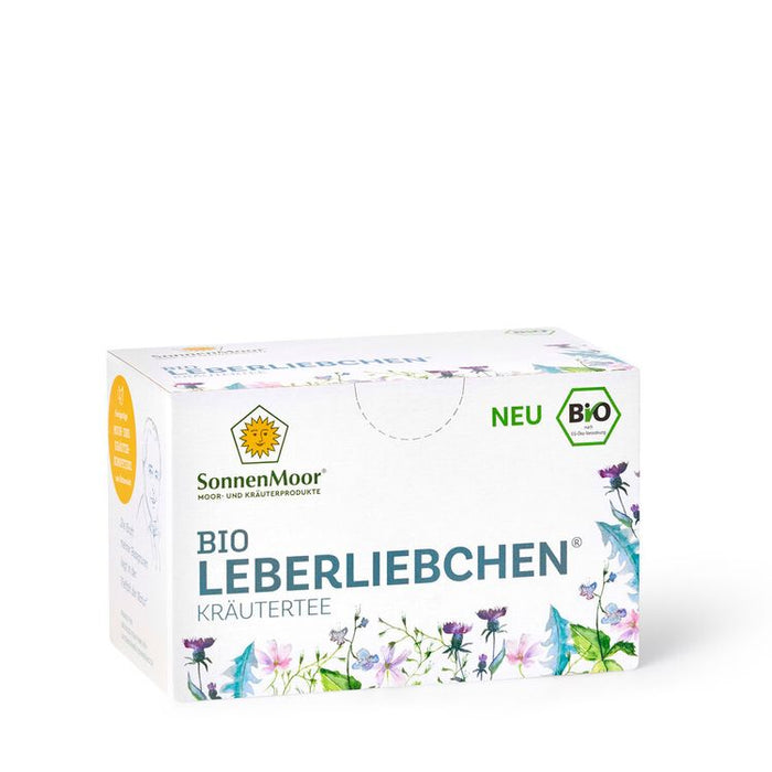 Sonnenmoor - Leberliebchen Kräutertee im Filterbeutel bio, 34g