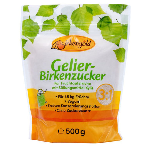 Birkengold Gelier-Birkenzucker 3:1, 500g