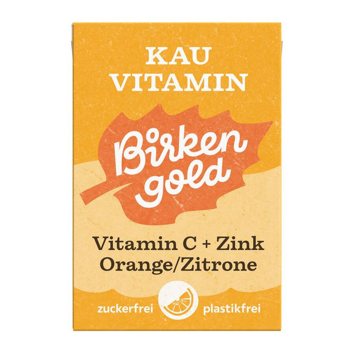 Birkengold Natur Kau-Vitamin C + Zink, 28g