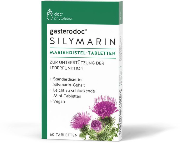 Gasterodoc - Silymarin Mariendistel-Tabletten, 60 Stk.