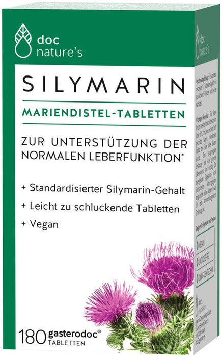 Doc Nature's - Silymarin Mariendistel-Tabletten 180 Stk.