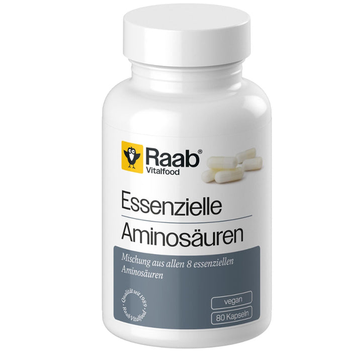 Raab Vitalfood - MAP Aminosäuren 80 Kapseln à 600 mg